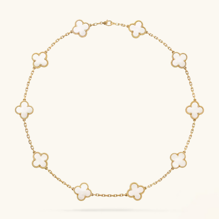 KLEEBLATT | Collares de 10 Motivos en Blanco