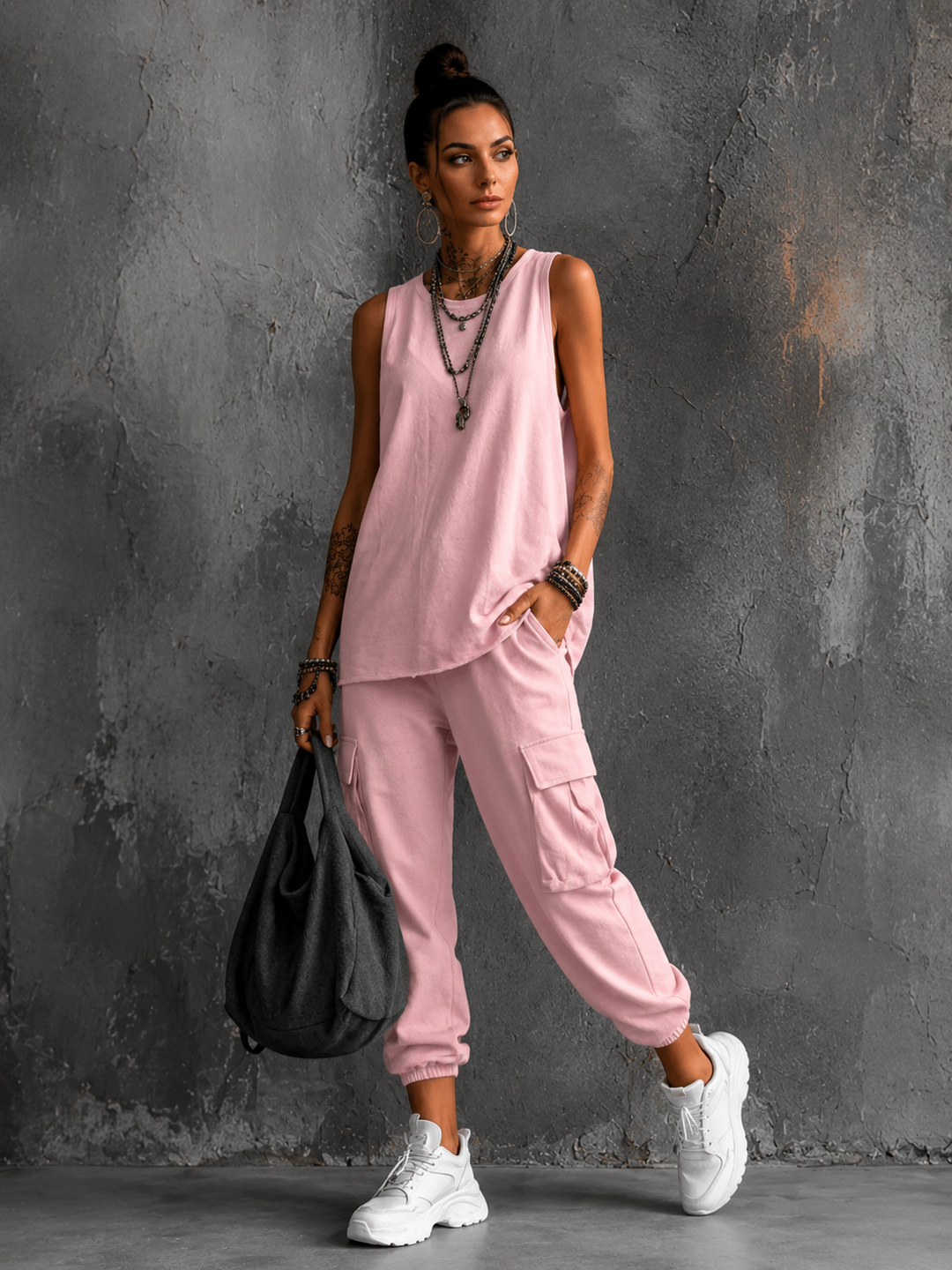 Norelle | Conjunto Informal de Dos Piezas Cómodo