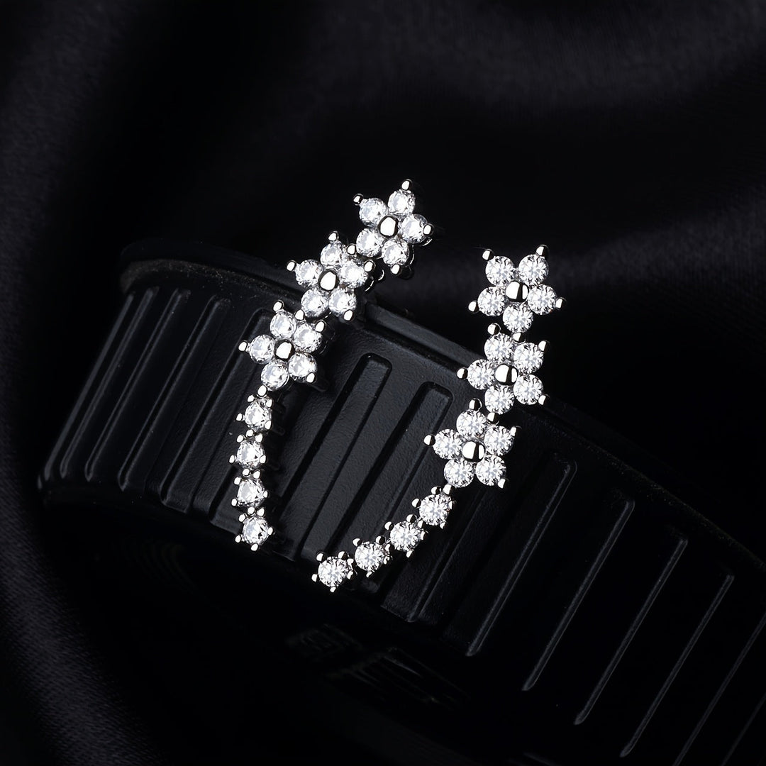 Pendientes florales atemporales