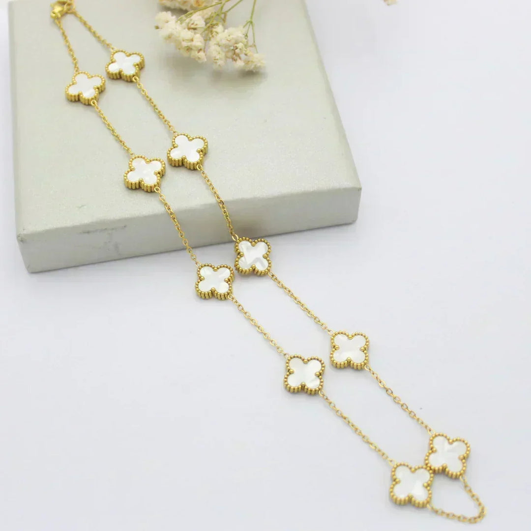 KLEEBLATT | Collares de 10 Motivos en Blanco