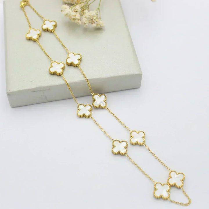 KLEEBLATT | Collares de 10 Motivos en Blanco