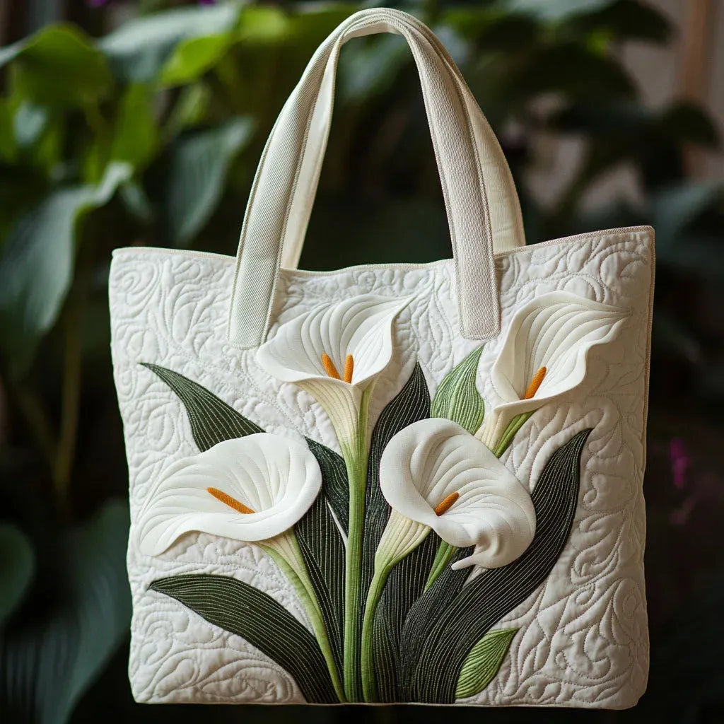 Bolso de mano acolchado hecho a mano - Aromi Bianchi