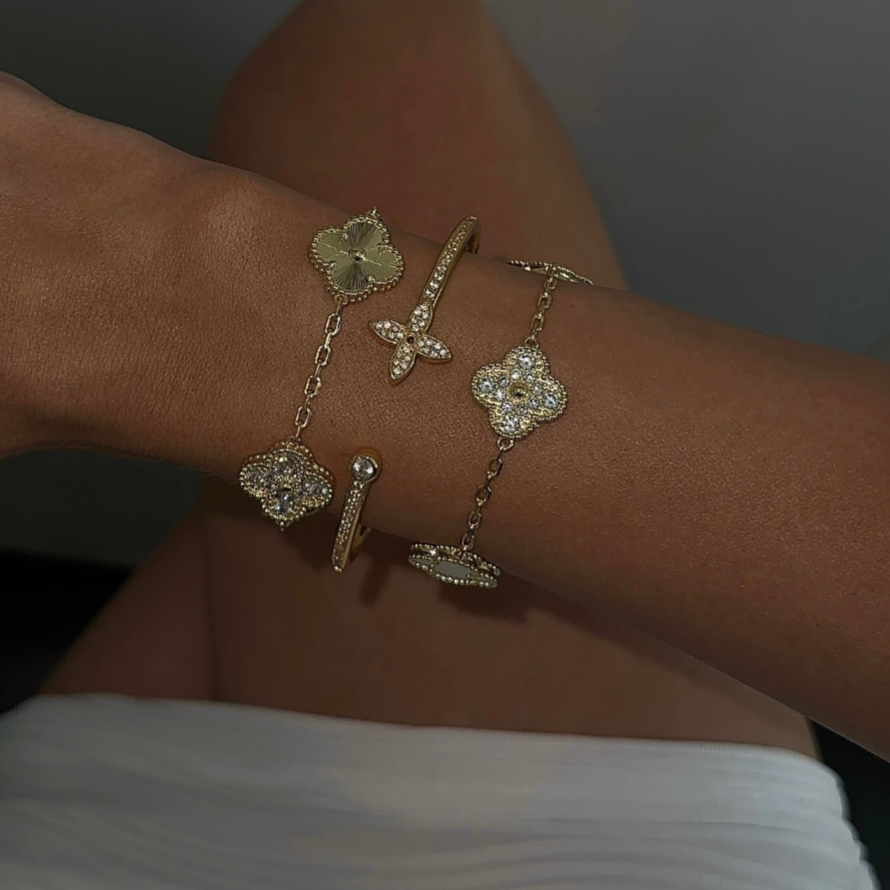 Conjunto de pulsera en estrella de 2 piezas