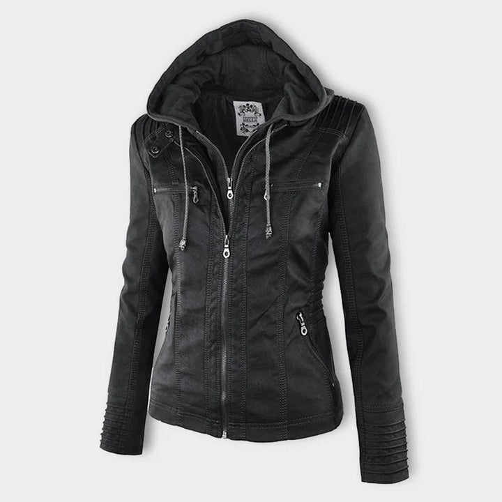 Monika™ | Chaqueta de cuero robusta y elegante