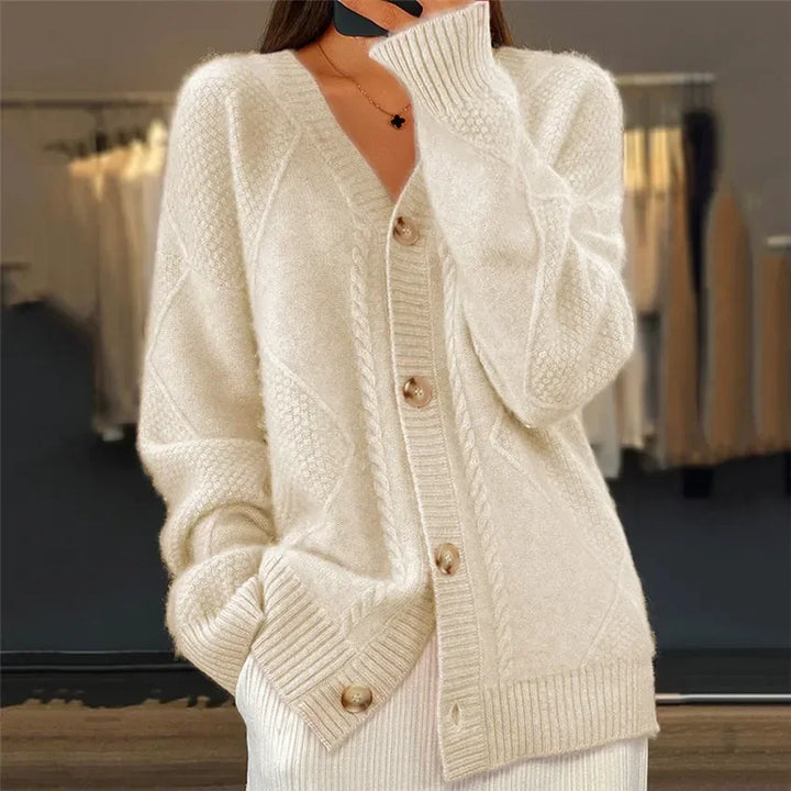 Lena | Cardigan Suave con Botones
