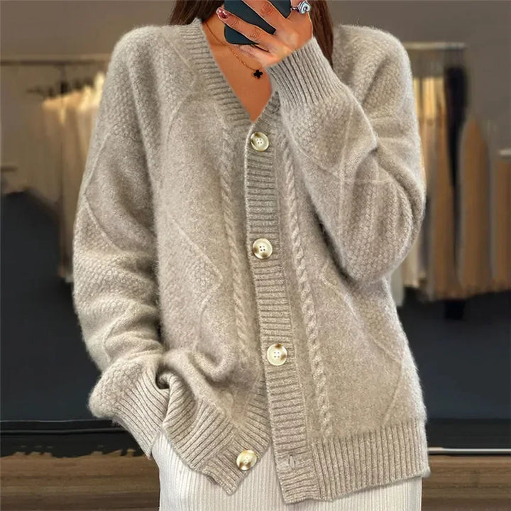 Lena | Cardigan Suave con Botones
