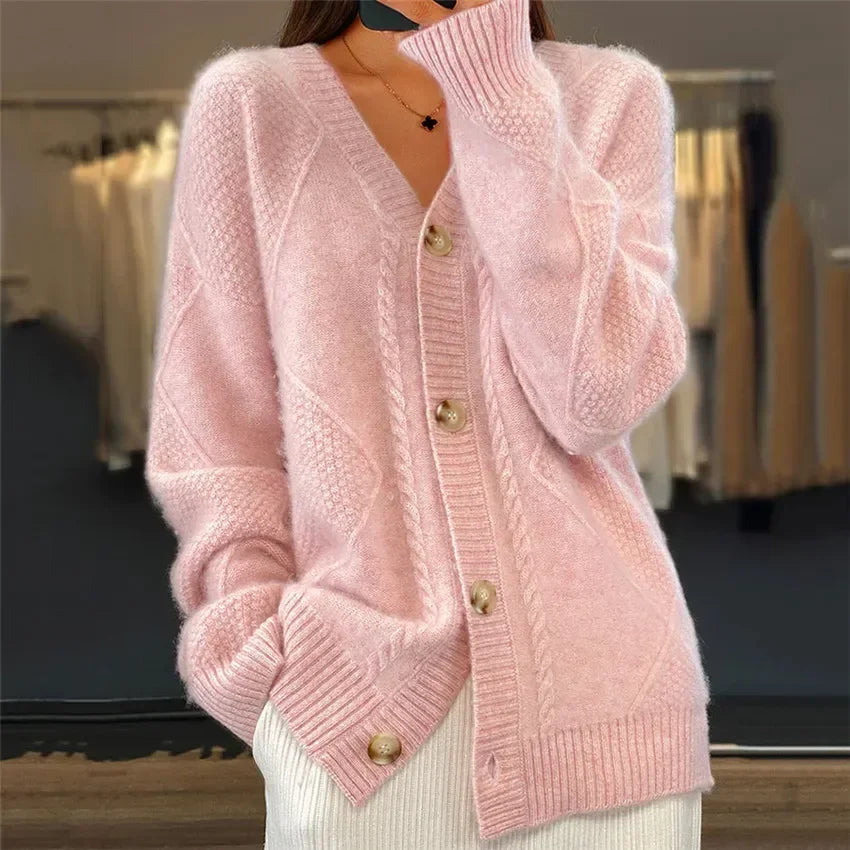 Lena | Cardigan Suave con Botones