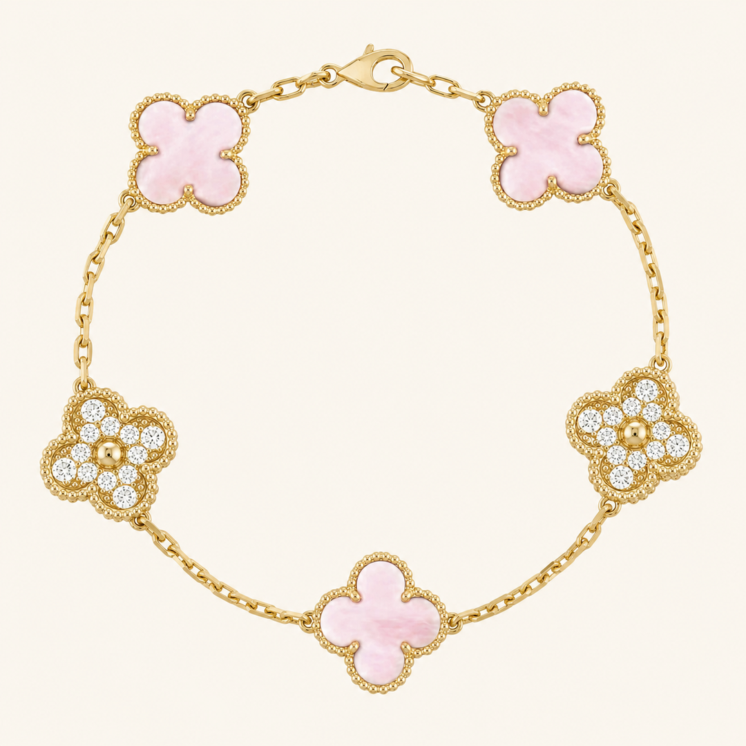 KLEEBLATT | Pulsera Prestige Oro Rosa