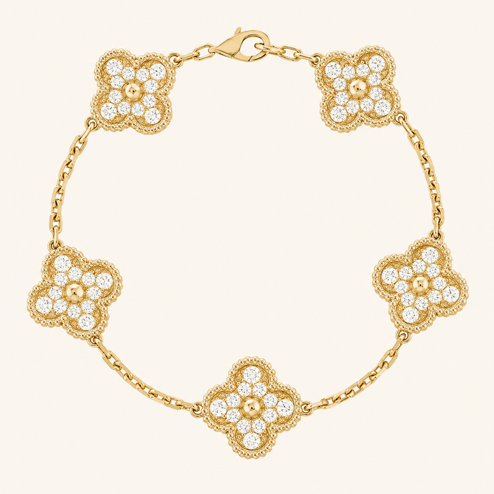 KLEEBLATT | Pulsera de oro Prestige