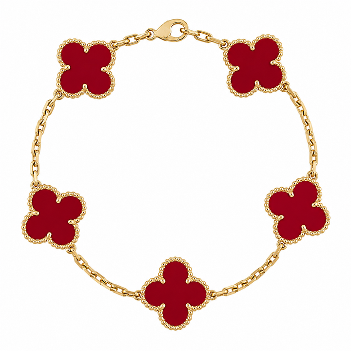 KLEEBLATT | Pulsera Roja
