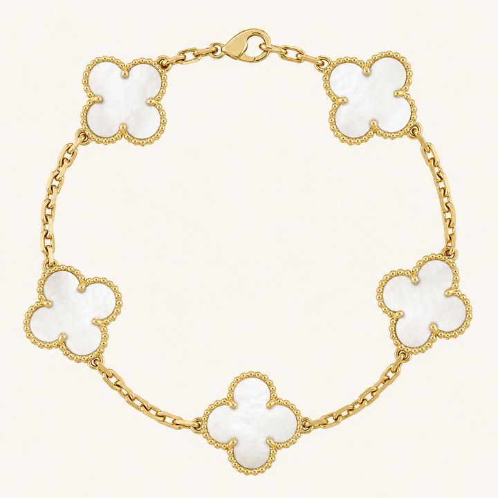 KLEEBLATT | Pulsera Blanca