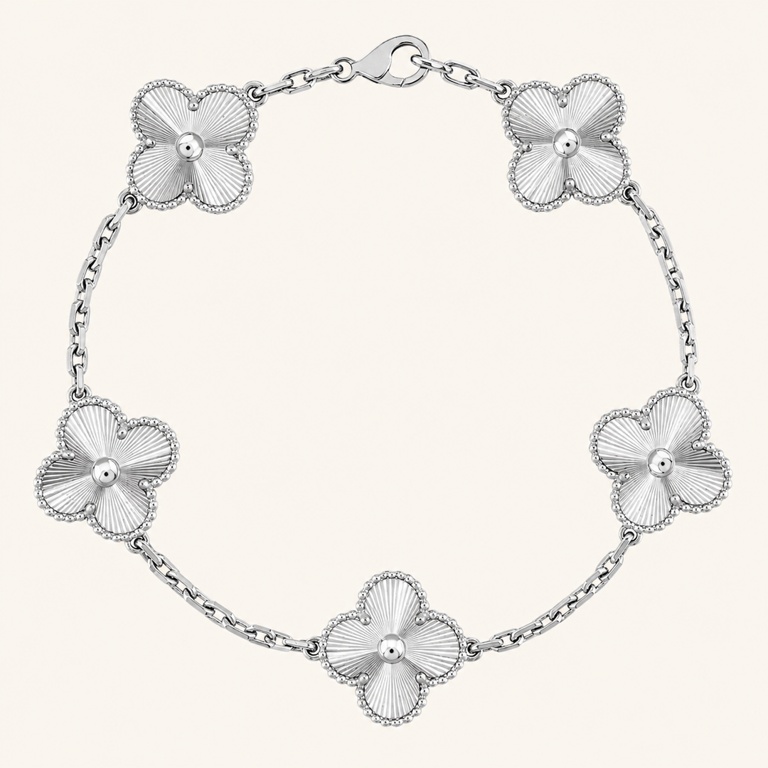 KLEEBLATT | Pulsera de plata