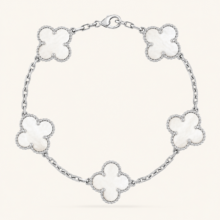 KLEEBLATT | Pulsera Blanca