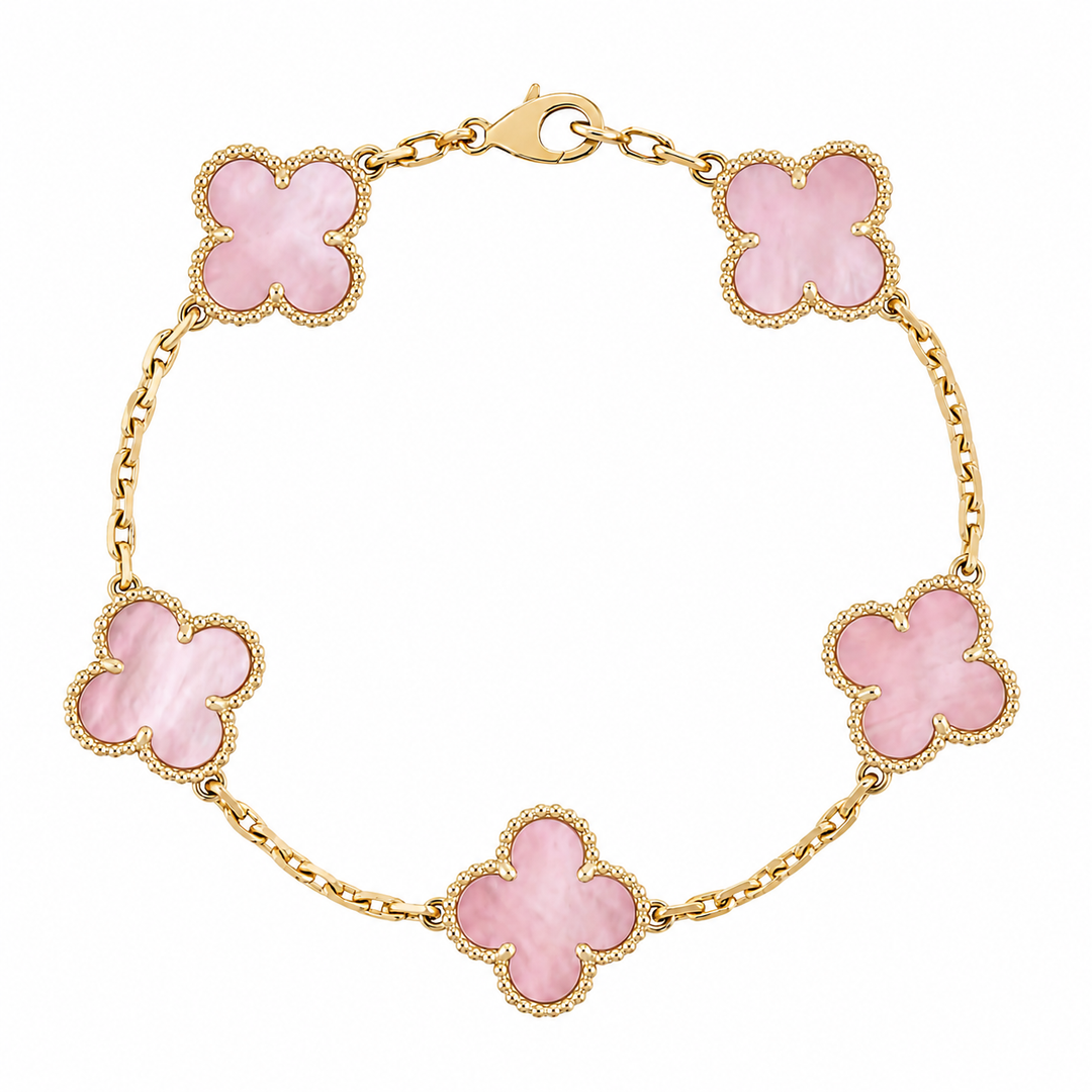 KLEEBLATT | Pulsera Rosa