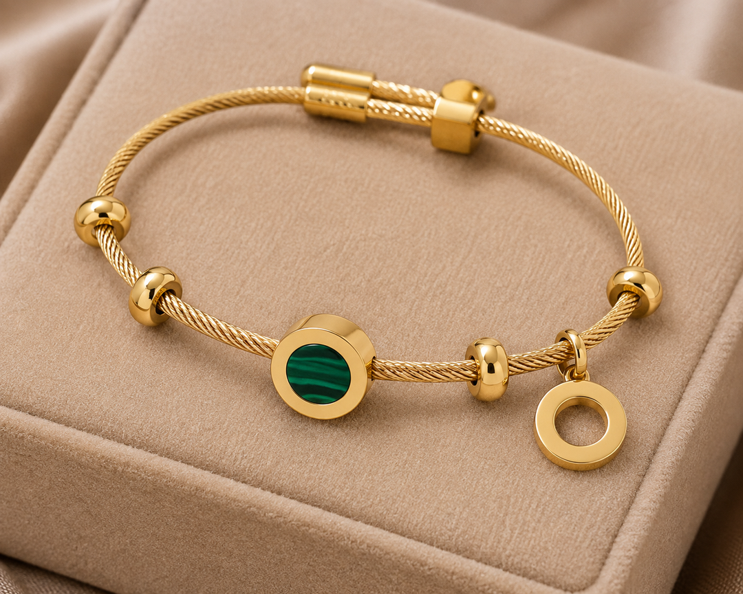 Pulseras de Eslabones Dorados Amara