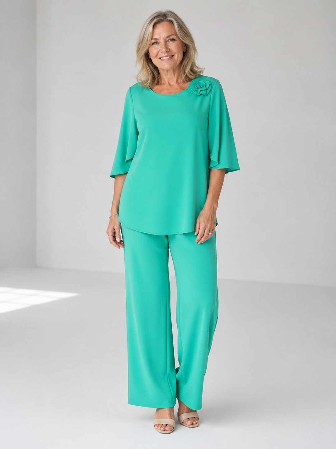 Dorothy | Conjunto Elegante Fluido de Dos Piezas