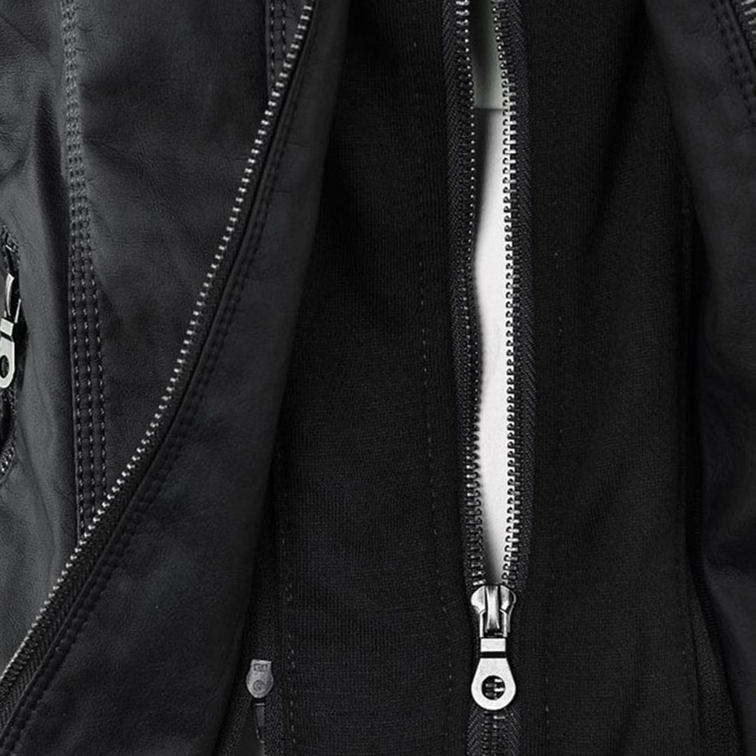 Monika™ | Chaqueta de cuero robusta y elegante