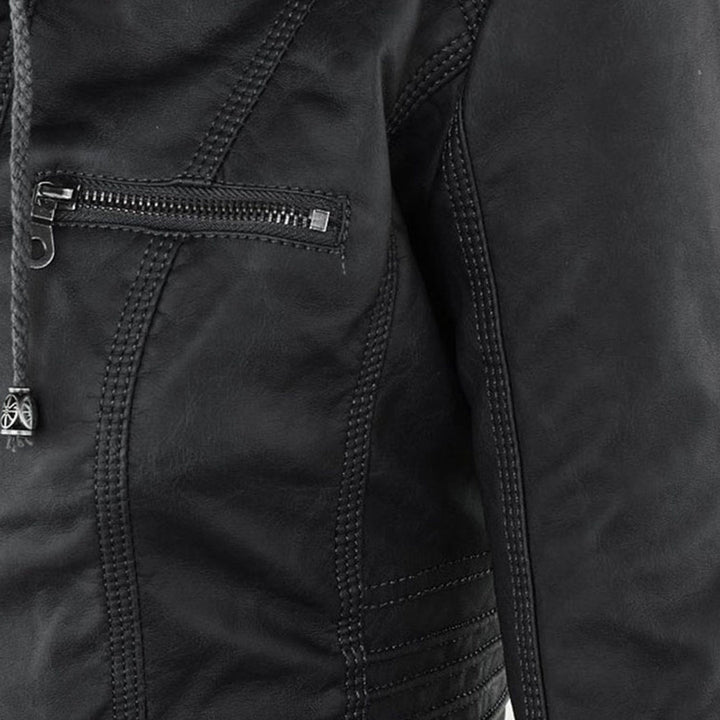 Monika™ | Chaqueta de cuero robusta y elegante