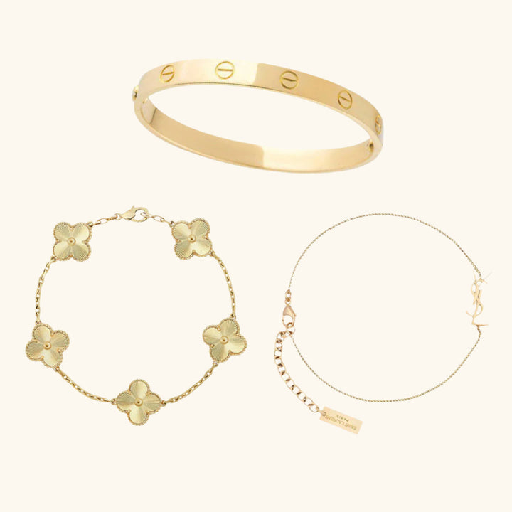 Conjunto de pulseras de 3 piezas Perú