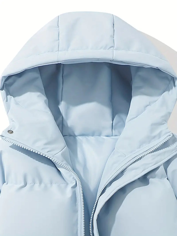 Anna - Abrigo de invierno acolchado con capucha