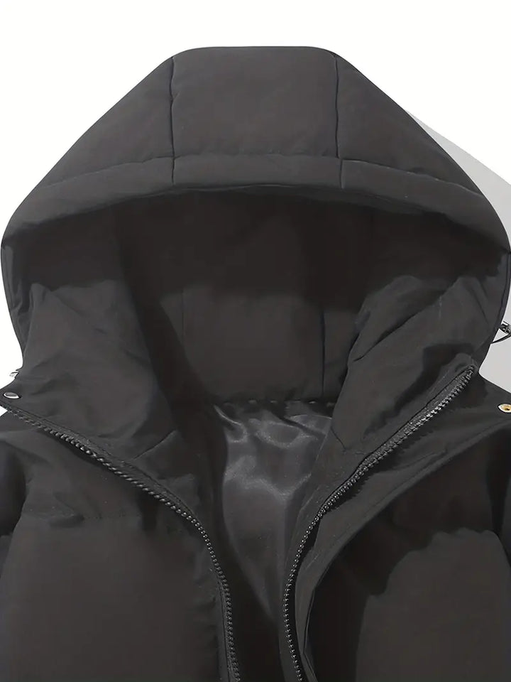 Anna - Abrigo de invierno acolchado con capucha