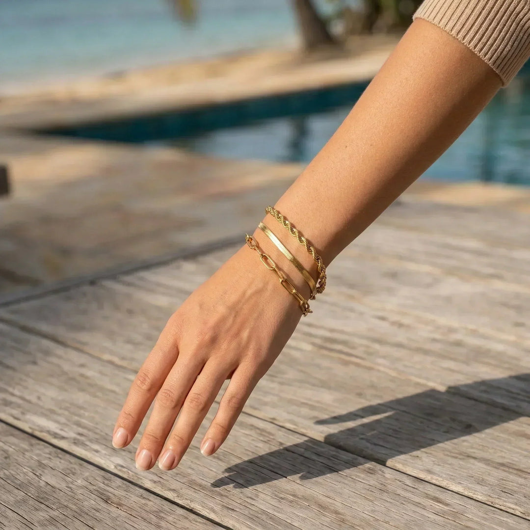 Conjunto de Pulseras de Lujo Diario