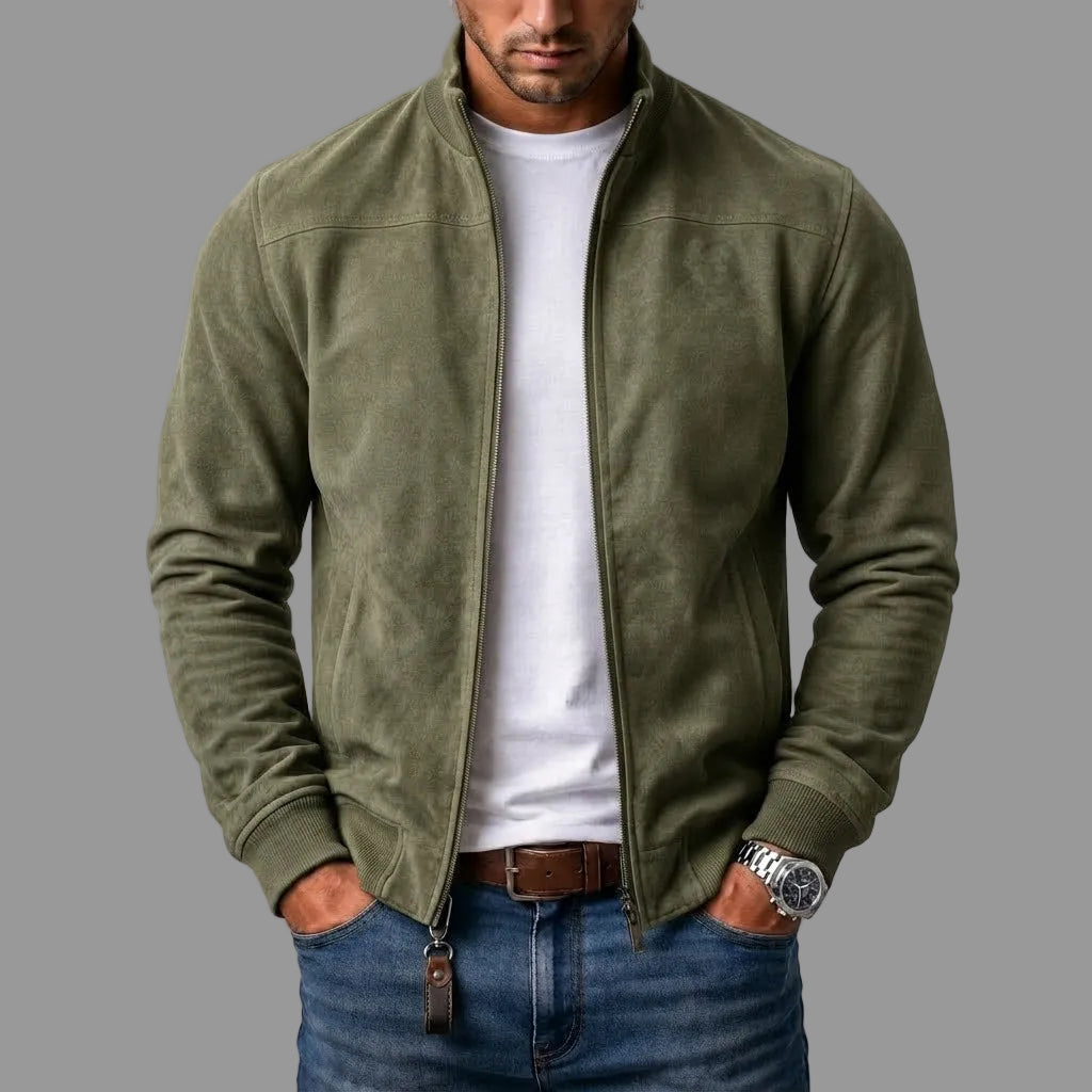 Ceasar | Chaqueta bomber de ante