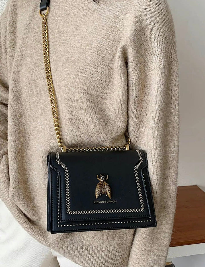 Éloria París - Bolso de mano de cadena de lujo