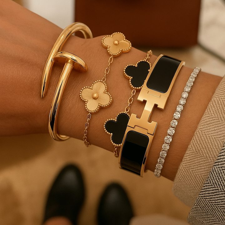 Set de pulseras de 3 piezas Marbella