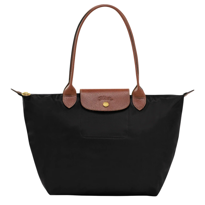 Bolso Clásico - Tote Le Pliage Mediano, Negro