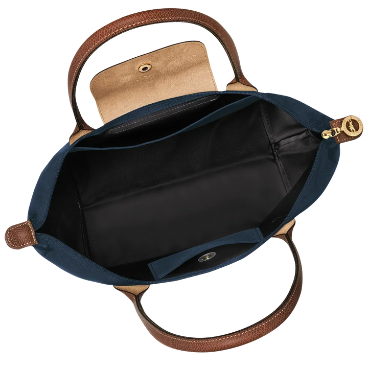 Bolso Clásico - Tote Le Pliage Mediano, Azul Marino