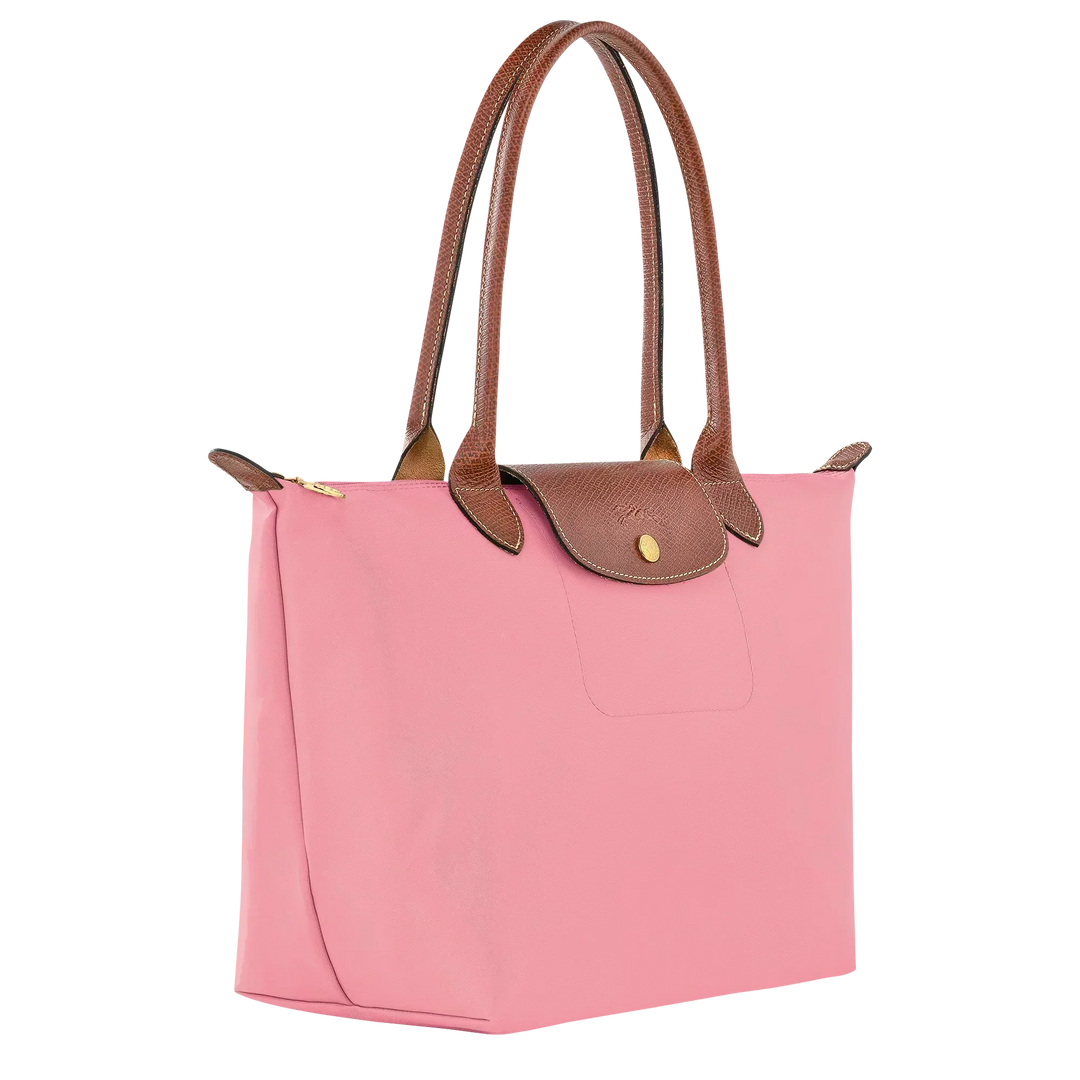Bolso clásico - Tote Le Pliage mediano, Malvavisco