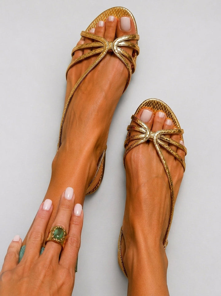 SANDALIAS DORADAS™