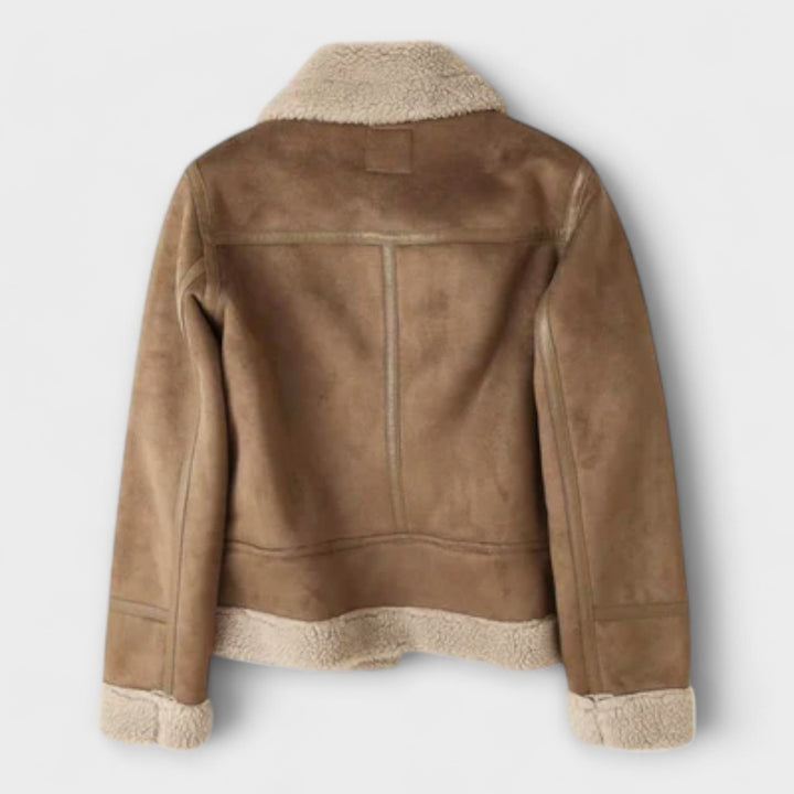 Catarina - Chaqueta de cuero piloto