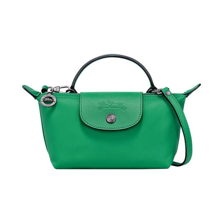 Mini Bolso Bandolera de Cuero – Verde