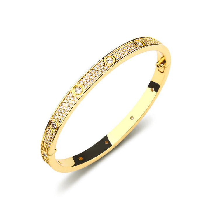 ÉTERNITÉ | Pulsera de Oro Premium