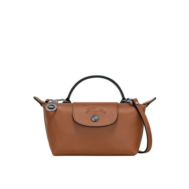 Mini Bolsa de Cuero – Marrón