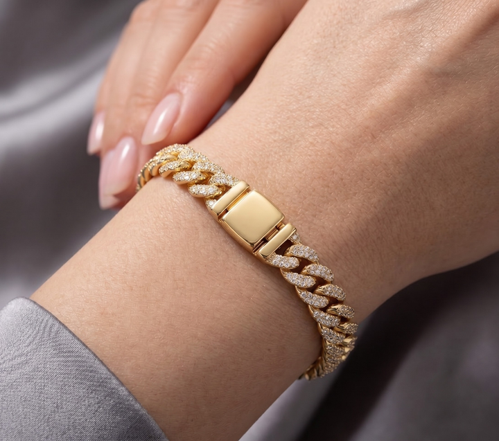 Pulsera Gourmet en Pave Elena