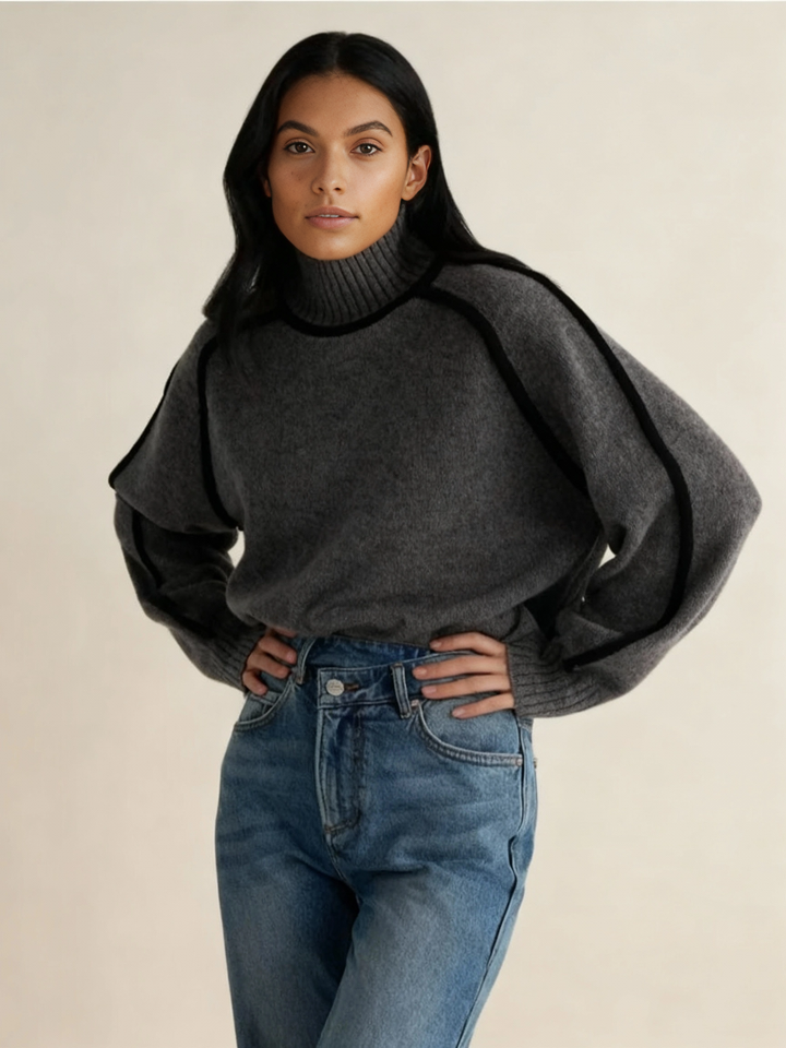 Maria™ | Suéter de cuello alto esencial
