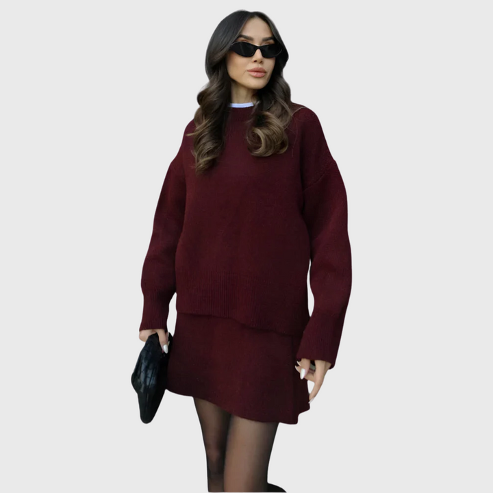 Paula™ | Conjunto de punto acogedor