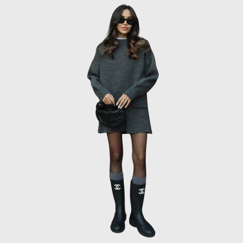 Paula™ | Conjunto de punto acogedor