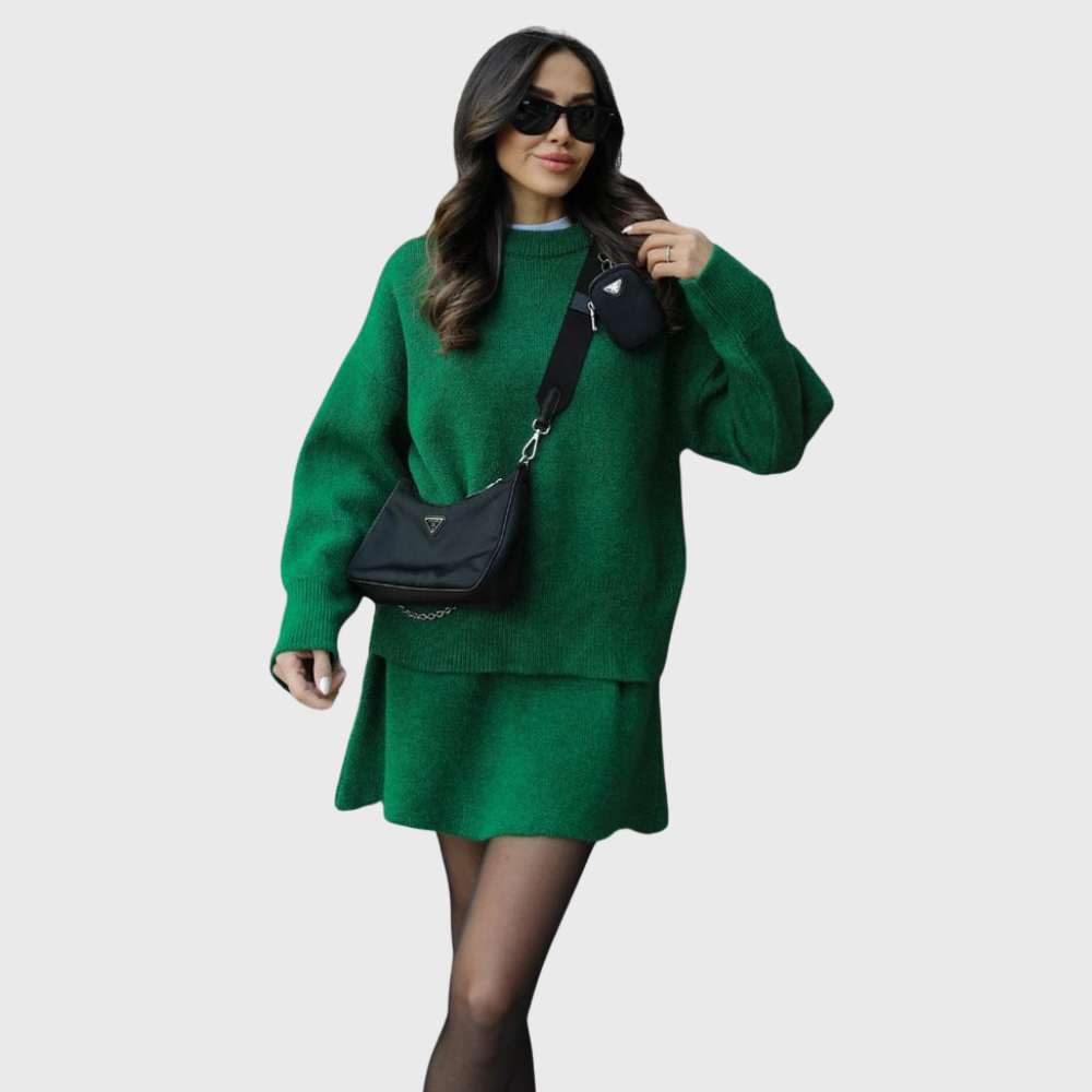 Paula™ | Conjunto de punto acogedor