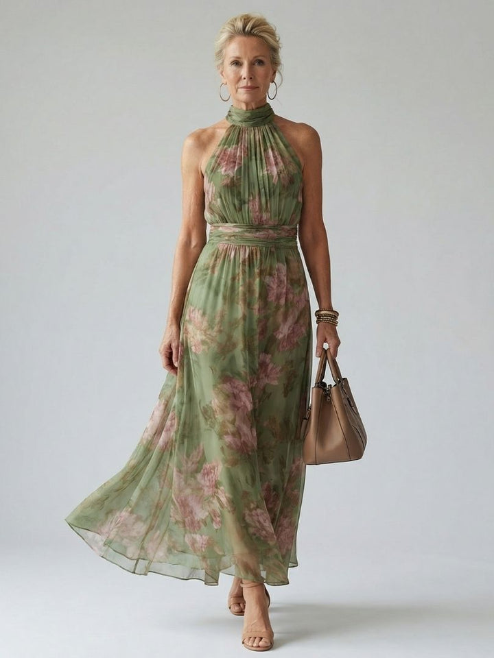 Naomi | Vestido Maxi de Espalda Descubierta