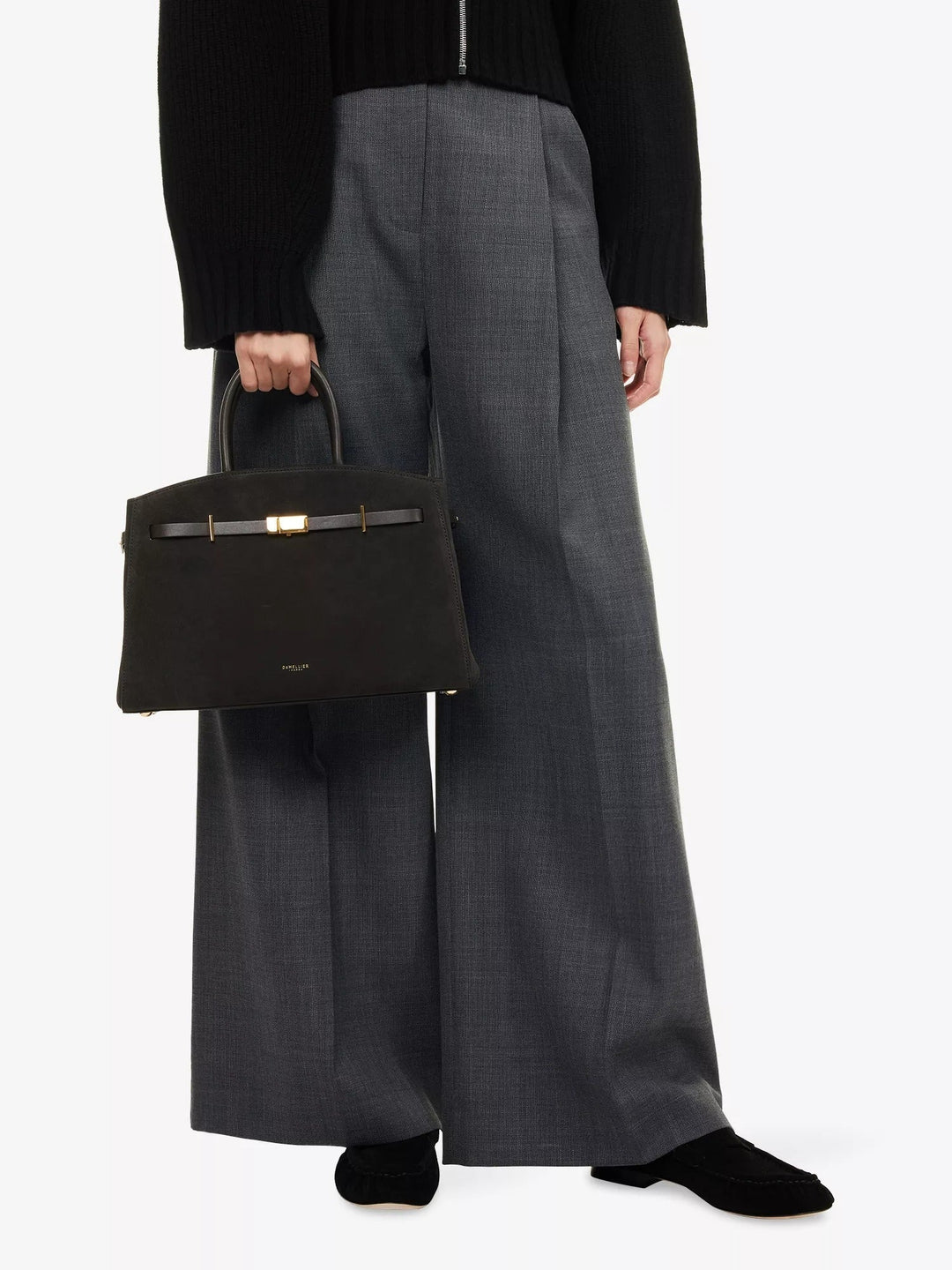 Amélisse - Bolso de cuero midi elegante
