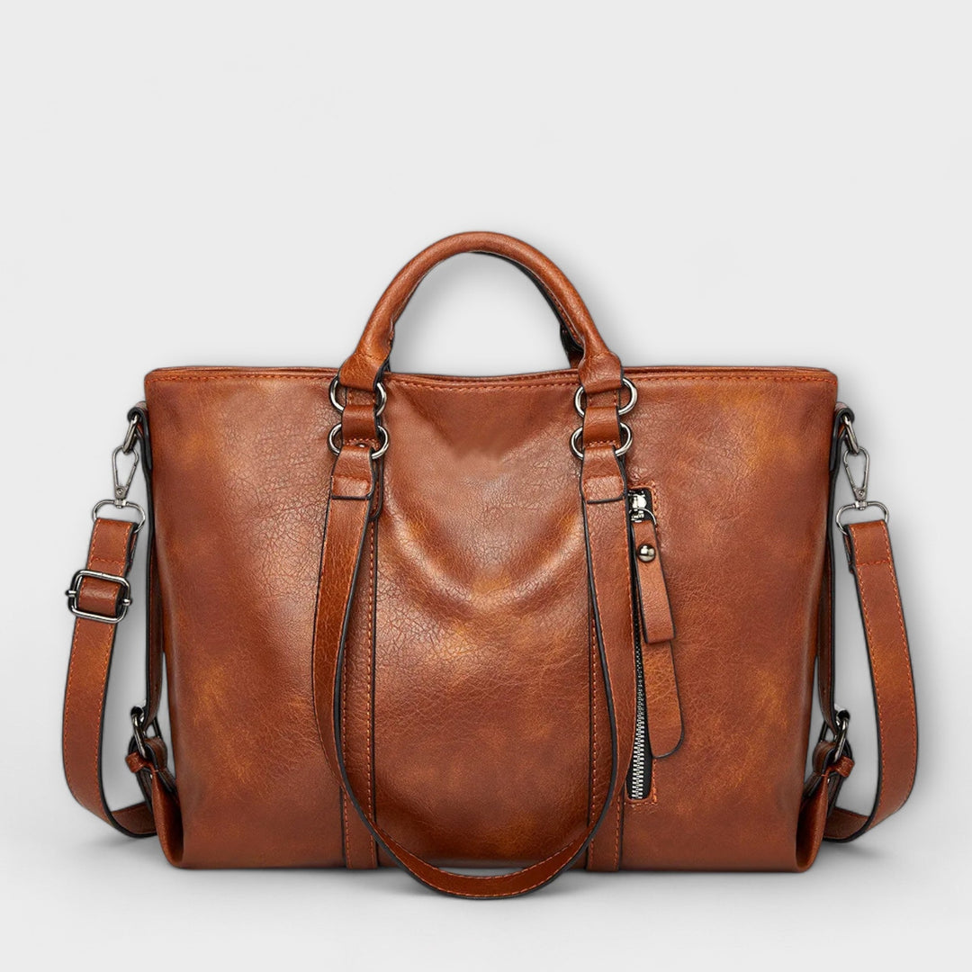 Olívia - Gran bolso de cuero