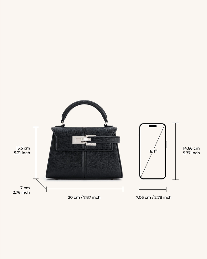 Bolso de mano Elise - Negro