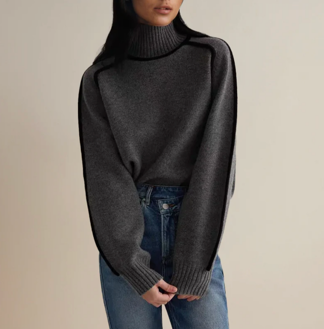 Maria™ | Suéter de cuello alto esencial