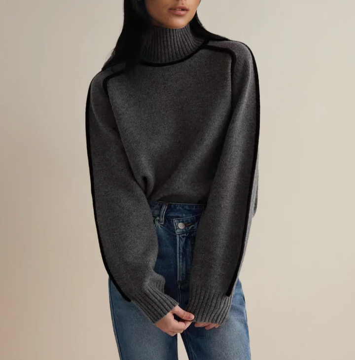 Maria™ | Suéter de cuello alto esencial