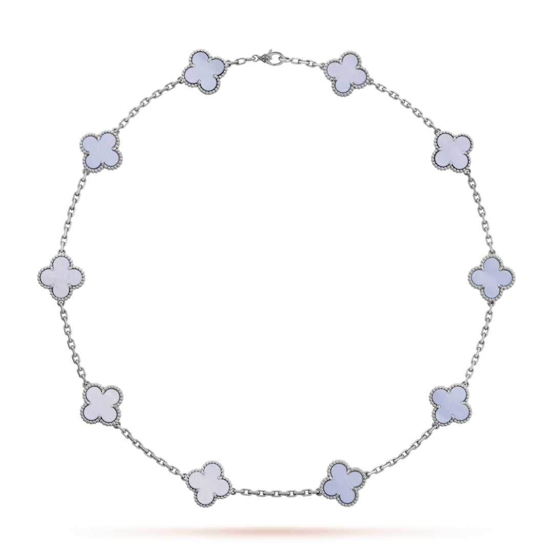 KLEEBLATT | Collar Lila con 10 Motivos