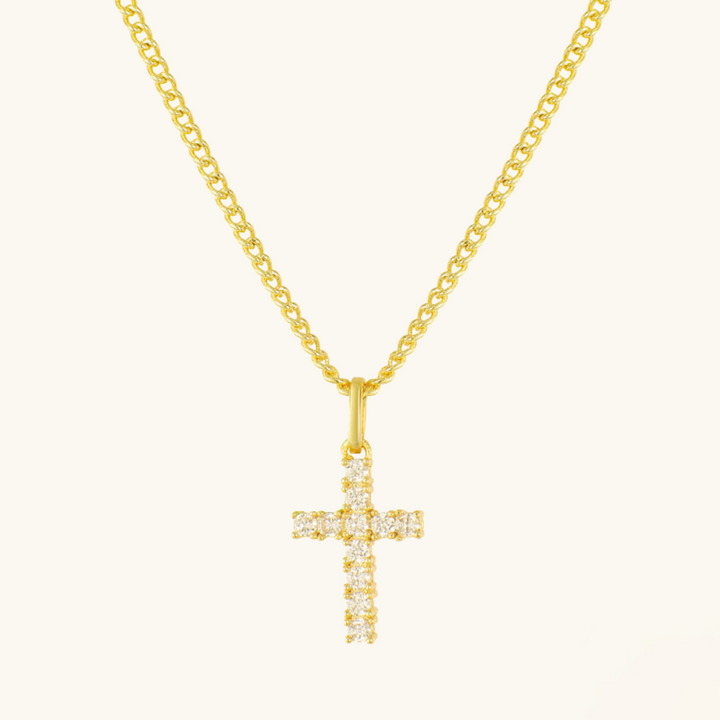 EXCLUSIVO | Collar cruz elegante